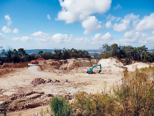 Hillview Quarries new pit