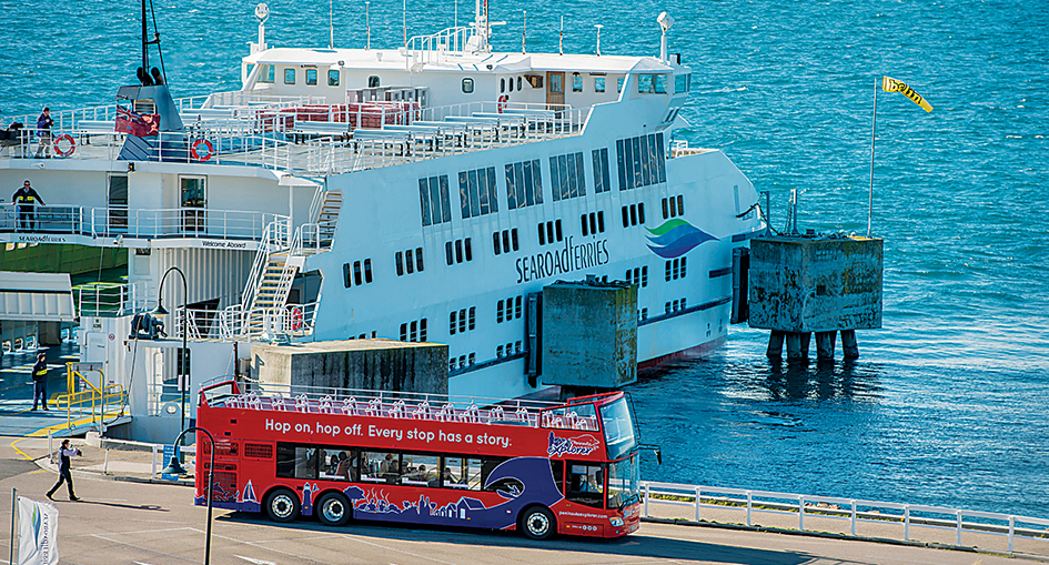 Last stop: One of the Peninsula Explorer buses. The service ended on Monday after disappointing passenger numbers since it started last November.