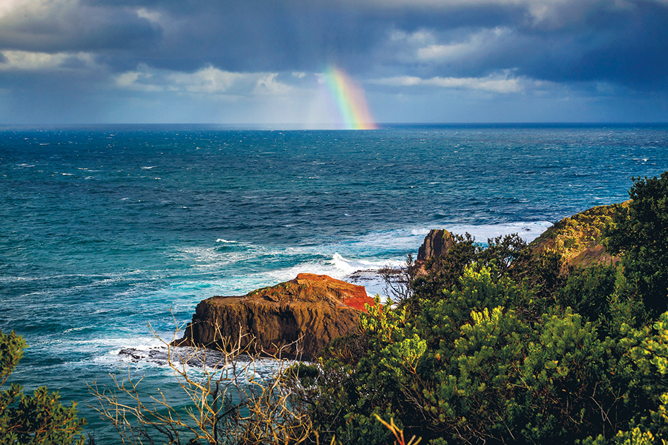 cape schanck rainbow 1
