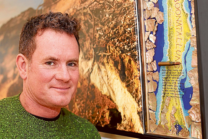 Artist’s view: Simon Normand’s photographs reveal an untouched peninsula landscape. Picture: Yanni