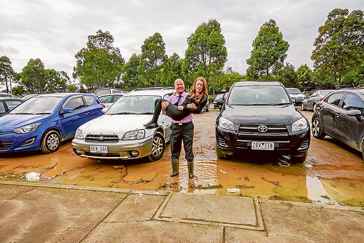 Blamey Place Carpark 17-06-2015 Supplied Pic 01