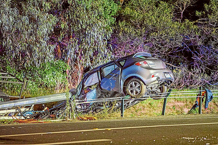 Make it safe: An online petition is demanding a roundabout be installed at the Robinsons Rd-Western Port Hwy intersection after a fatality last month. Picture: Gary Sissons