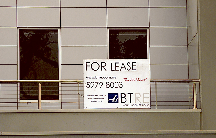 Space savers: Offices once occupied by the now downsized Port of Hastings Develoment Authority are up for lease in High St, Hastings.