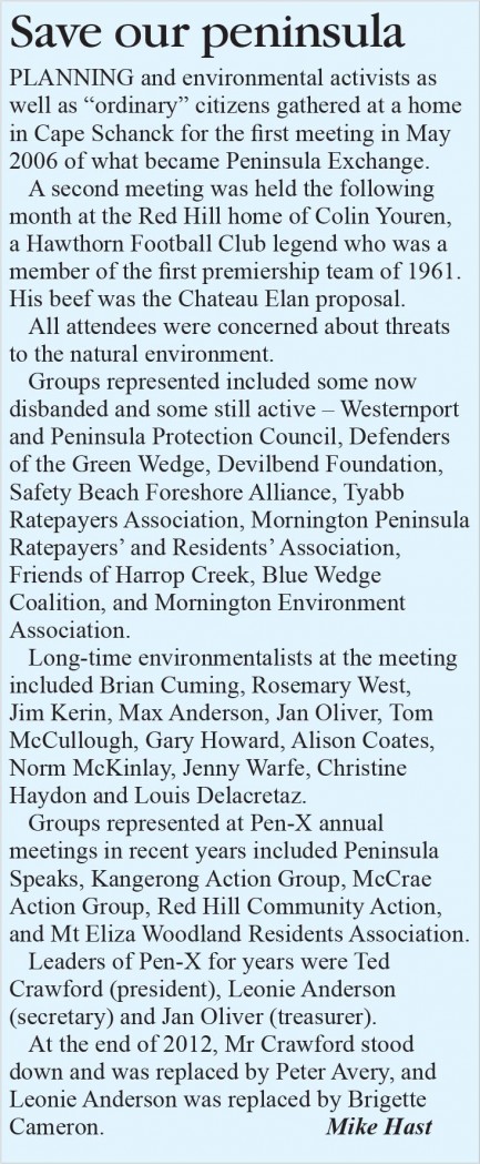 save our peninsula