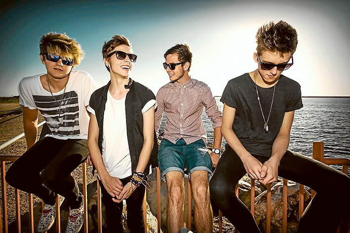 Breaking out: Pop punk band Day Break will headline the 2015 Freeza Push Start Battle of the Bands at Mornington.