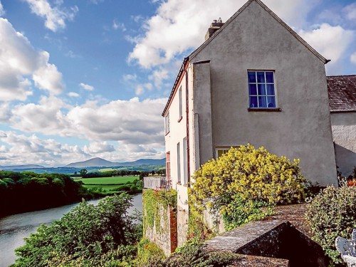 Escape in the country: Dromana House in Ireland was built in the 1780s as Australia was being settled by Europeans. Some form of house has existed on the property for 800 years and been occupied by members of the FitzGerald family. Picture supplied