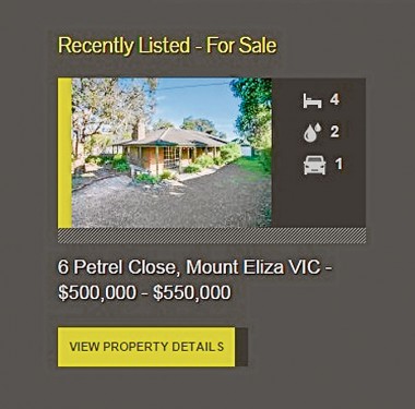 For sale: One of the two properties being offered for sale by ConleyLUFF real estate as a result of the voluntary liquidation of the Shiva School of Meditation and Yoga, Mt Eliza.