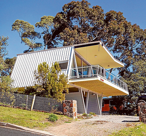 Awarded: McCraith House, also known as Dromana Butterfly House, has won a heritage award for recent work that included veranda railing. Picture supplied