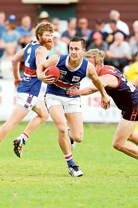 Every dog has its day: Mornington are heading to the Peninsula League grand final after slamming Mt Eliza. Picture: Gary Bradshaw