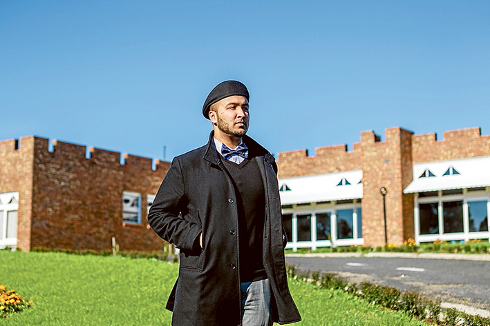 Increased security: Imam Syed Wadood Janud does not want to lay charges over assaults at the Bait-ul-Salam Mosque, Langwarrin, although changes will be made to improve security. Picture: Yanni