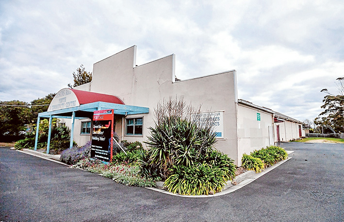 End of an era: The former Mornington home of Peninsula Post, then an undergarment factory and until recently a youth club is set to become 28 apartments. Picture: Yanni