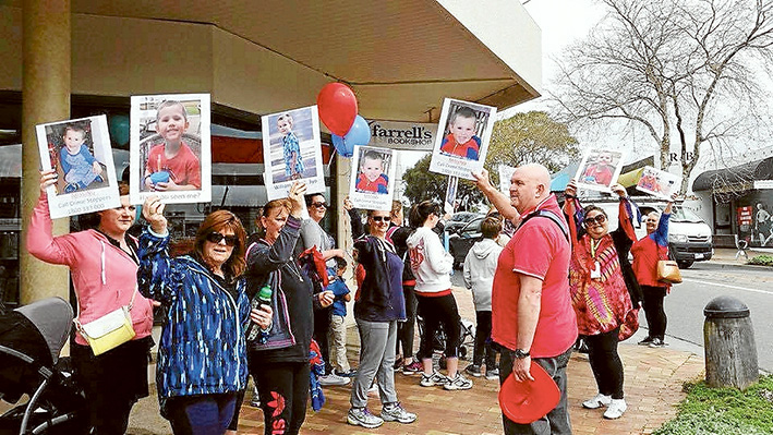 Walk for William: Mornington Community Contact’s memorial walk down Main St.