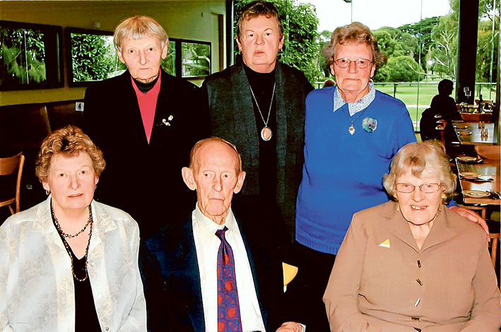 Big day planned: Crichton family members Daphne, Gwenda, Bruce, Elvie, Faye and Betty are getting ready for next weekend’s David Maynard Crichton get together.