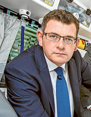 Premier pledge: Daniel Andrews has vowed to give police the resources to smash gangs involved in violent burglaries and car thefts.