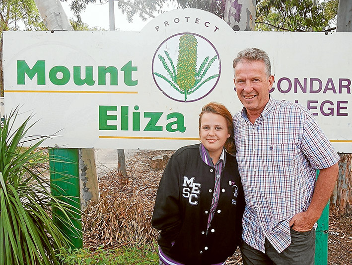 More respect, less bullying: Organisers Tia McLean and Steve Brunskill before the “I’m Sorry” anti-bullying event.