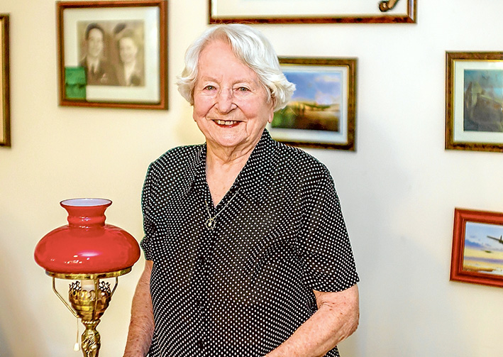 Memories linger: Jean Smith recalls “the best years of our lives”. Picture: Yanni