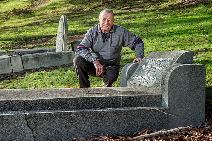 Namesakes: Historian Ray Gibb says Mornington Peninsula Shire need look no further than notable residents when wanting names for foreshore tracks. Picture: Gary Sissons