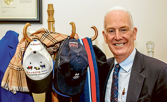 Man of many hats: Nepean MP Martin Dixon has announced his retirement. Picture: Yanni