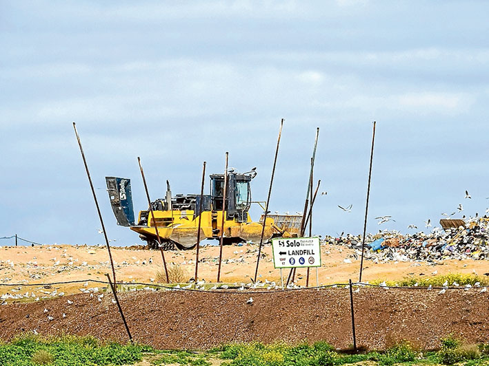 The Rye tip is to get an extended life while Mornington Peninsula Shire joins other municipalities in seeking alternative ways of waste disposal. Picture: Yanni