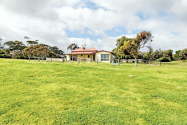 Cottage retreat: The gatekeeper’s cottage at Police Point in which artists can take up a temporary residency. Picture: Dary Gordon